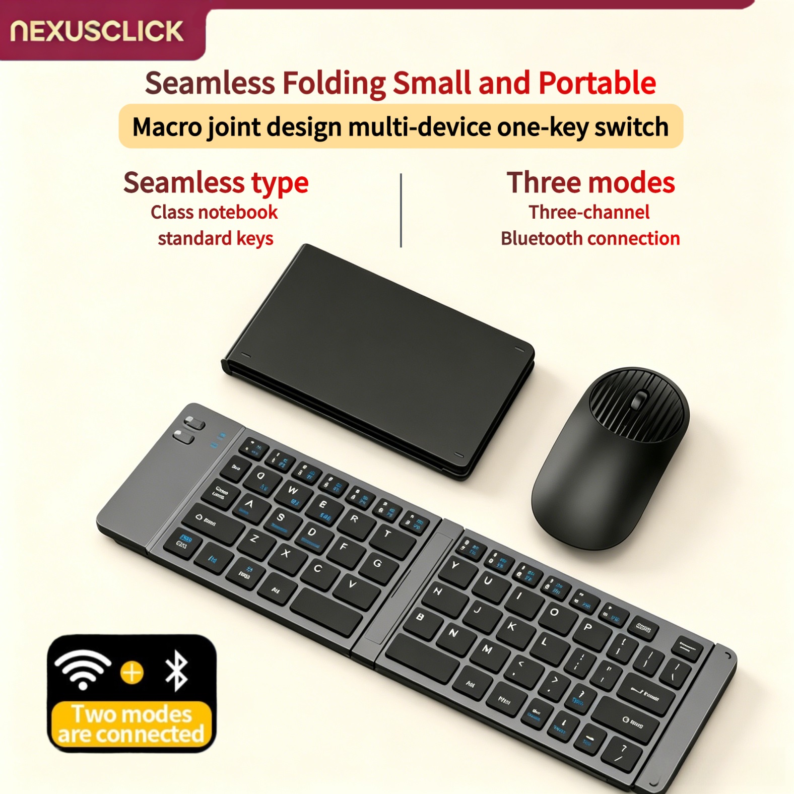 Gaming Keyboard And Mouse Combo Wireless - NexusClick Nouveau mini ensemble clavier et