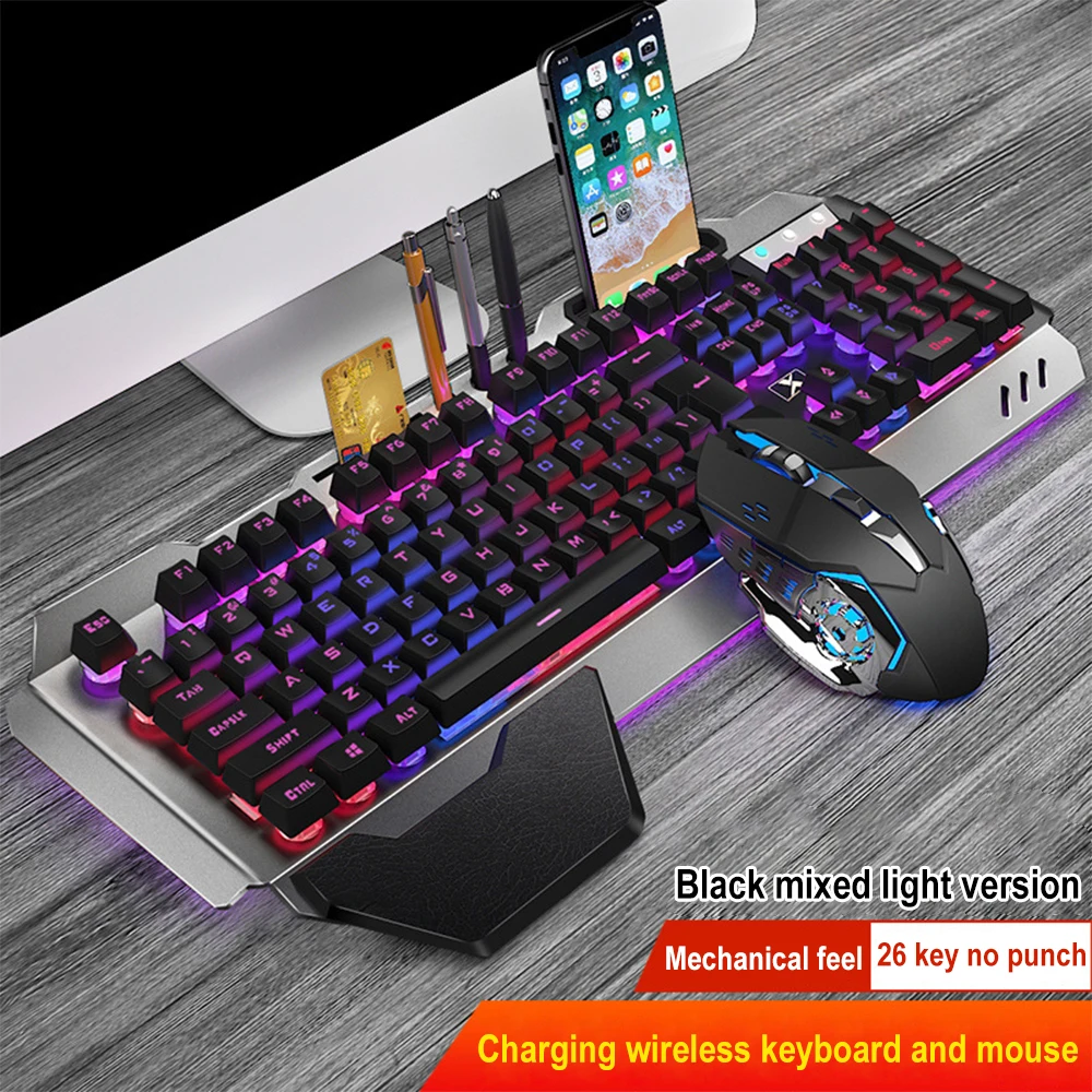 Gaming Keyboard And Mouse Combo Wireless - Ensemble clavier et souris sans fil