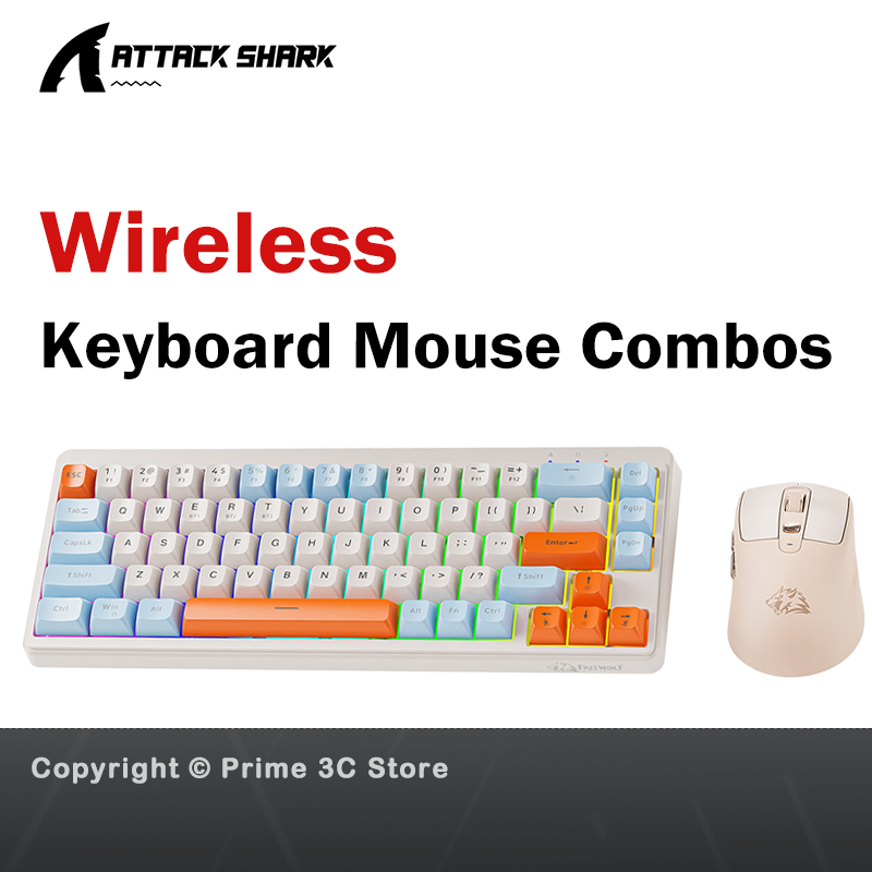 Gaming Keyboard And Mouse Combo Wireless - Combo clavier et souris sans fil