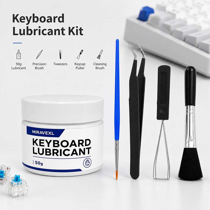 Gaming Keyboard That Is Quiet - Kit de lubrification pour clavier MIRAVEXL