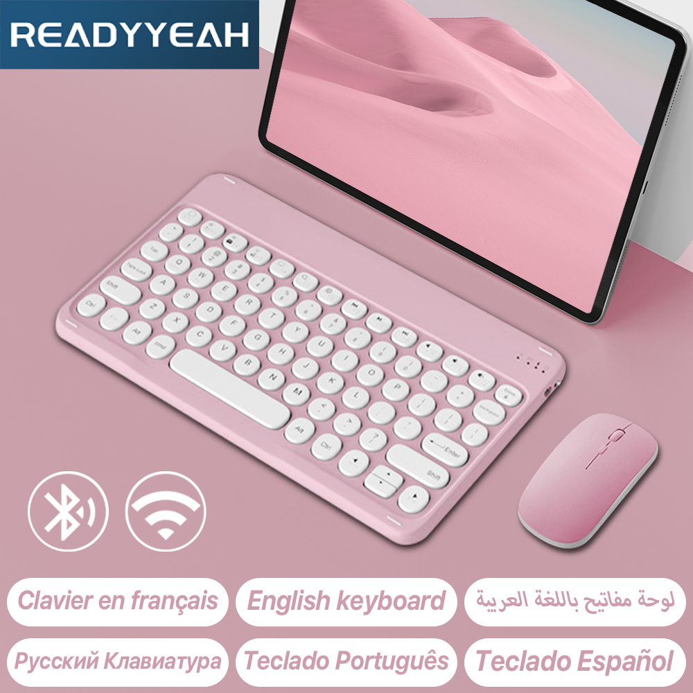 Gaming Keyboard Wireless - Clavier et souris sans fil pour