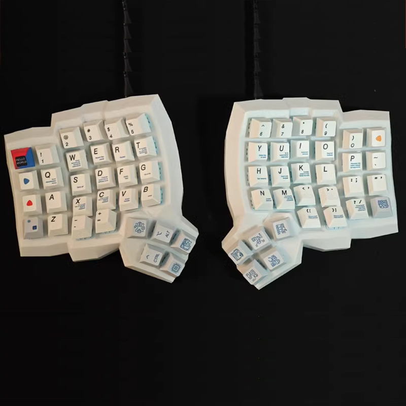 Gaming Keyboard Ergonomic - Kit de clavier ergonomique Dactyl Manuform