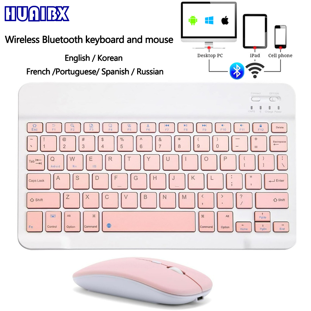 Gaming Keyboard Wireless - Mini clavier Bluetooth sans fil de