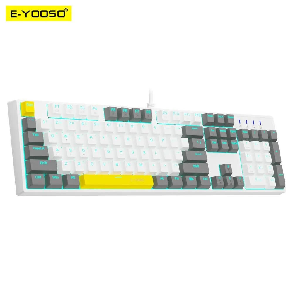 Gaming Keyboard E Yooso - E-YOOSO Z14 USB mécanique jeu clavier