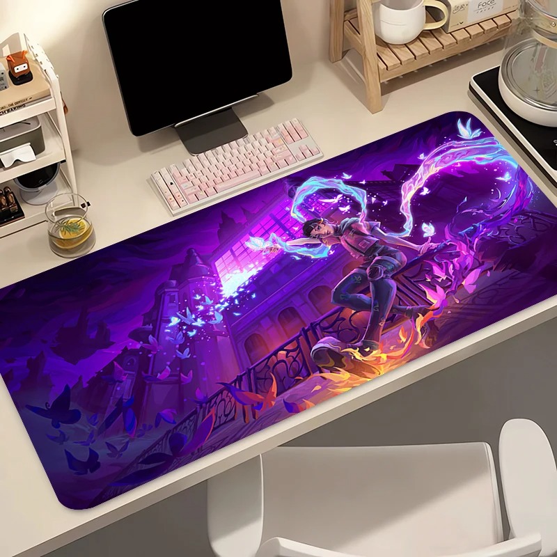 Gaming Keyboard Tactile - Tapis de souris Gamer pour ordinateur,