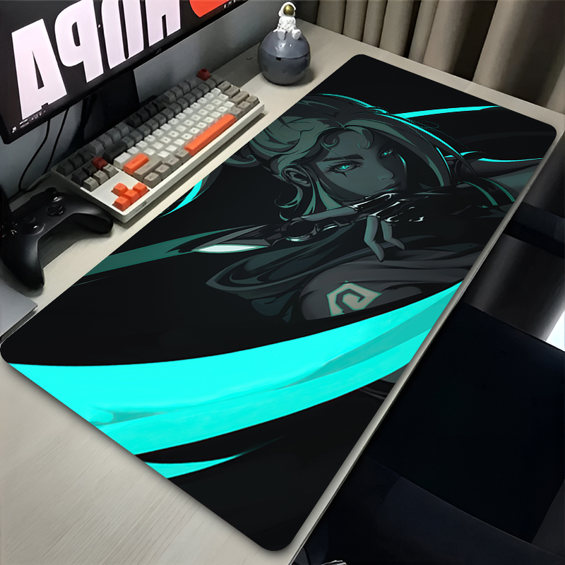 Gaming Keyboard Tactile - Tapis de souris XXL pour jeux