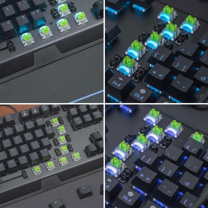 Gaming Keyboard Best - 2 commutateurs verts pour clavier de