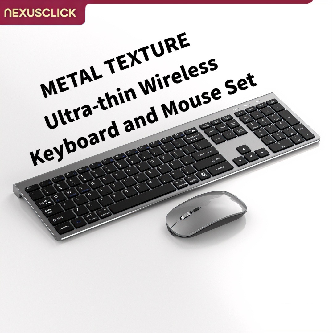 Gaming Keyboard And Mouse Combo Wireless - NexusClick – clavier et souris sans