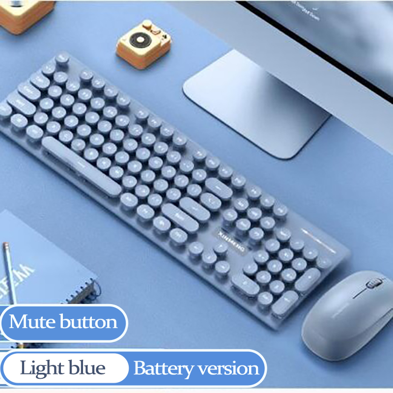 Gaming Keyboard And Mouse Combo Wireless - UTHAI N600 2.4G bureau affaires garçons