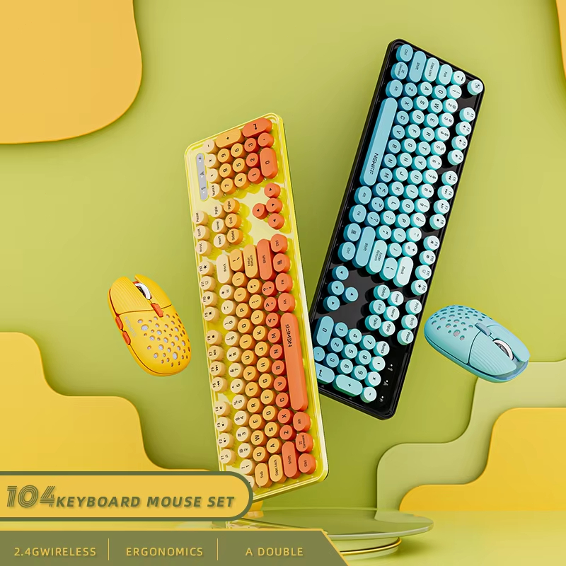 Gaming Keyboard And Mouse Combo Wireless - Clavier et souris de jeu sans