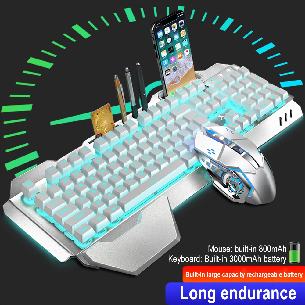 Ensemble clavier et souris san - Gaming Keyboard And Mouse Combo Wireless avis et prix