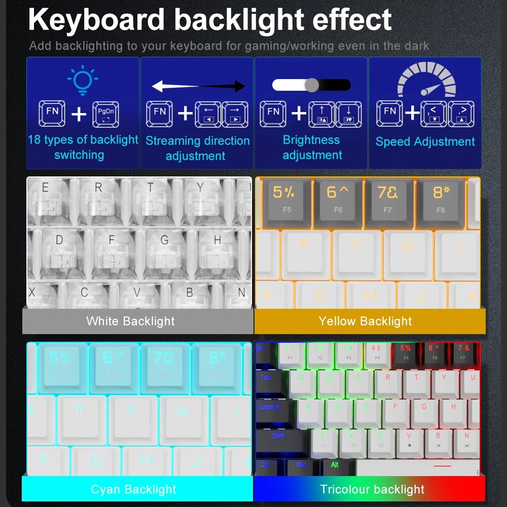 E-YOOSO Z686 USB Mini jeu méca - Gaming Keyboard E Yooso avis et prix