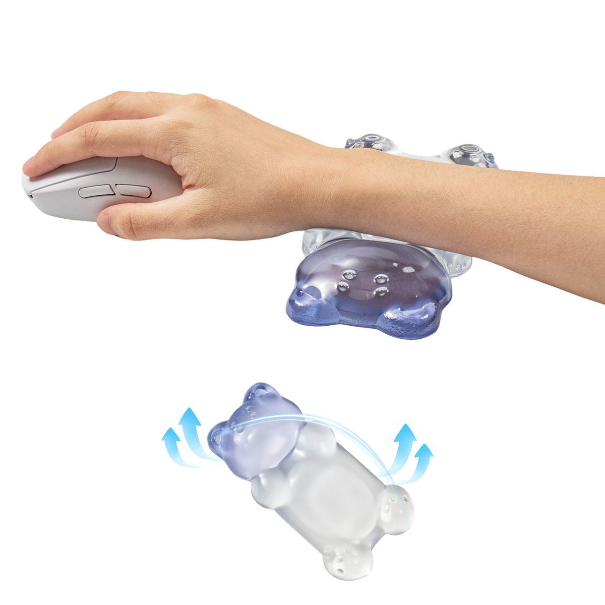 Repose-poignet en gel transpar - Gaming Keyboard No Number Pad avis et prix