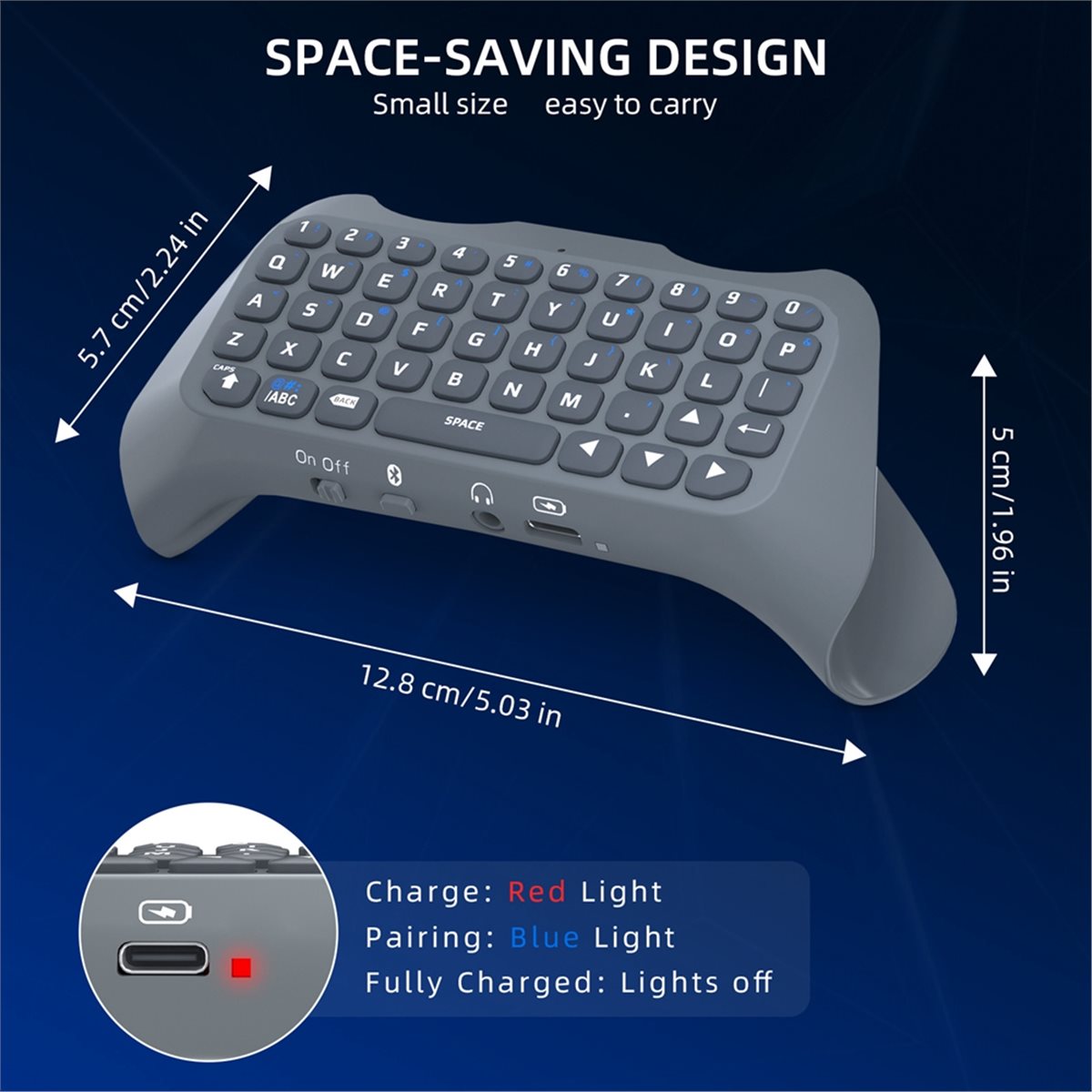 Clavier sans fil de jeu goodid - Gaming Keyboard Wireless avis et prix