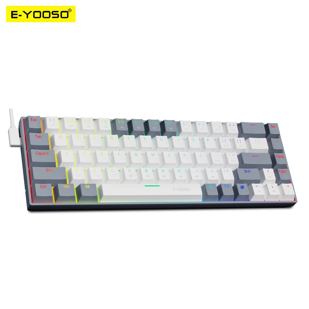 E-YOOSO Z686 RGB USB 60% Mini  - Gaming Keyboard E Yooso avis et prix