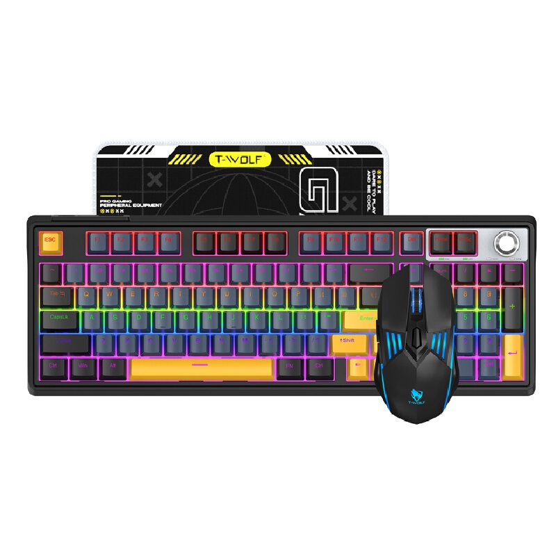 Ensemble clavier et souris méc - Gaming Keyboard And Mouse Combo Wireless avis et prix