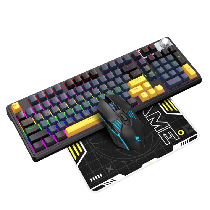 Ensemble clavier et souris méc - Gaming Keyboard And Mouse Combo Wireless avis et prix