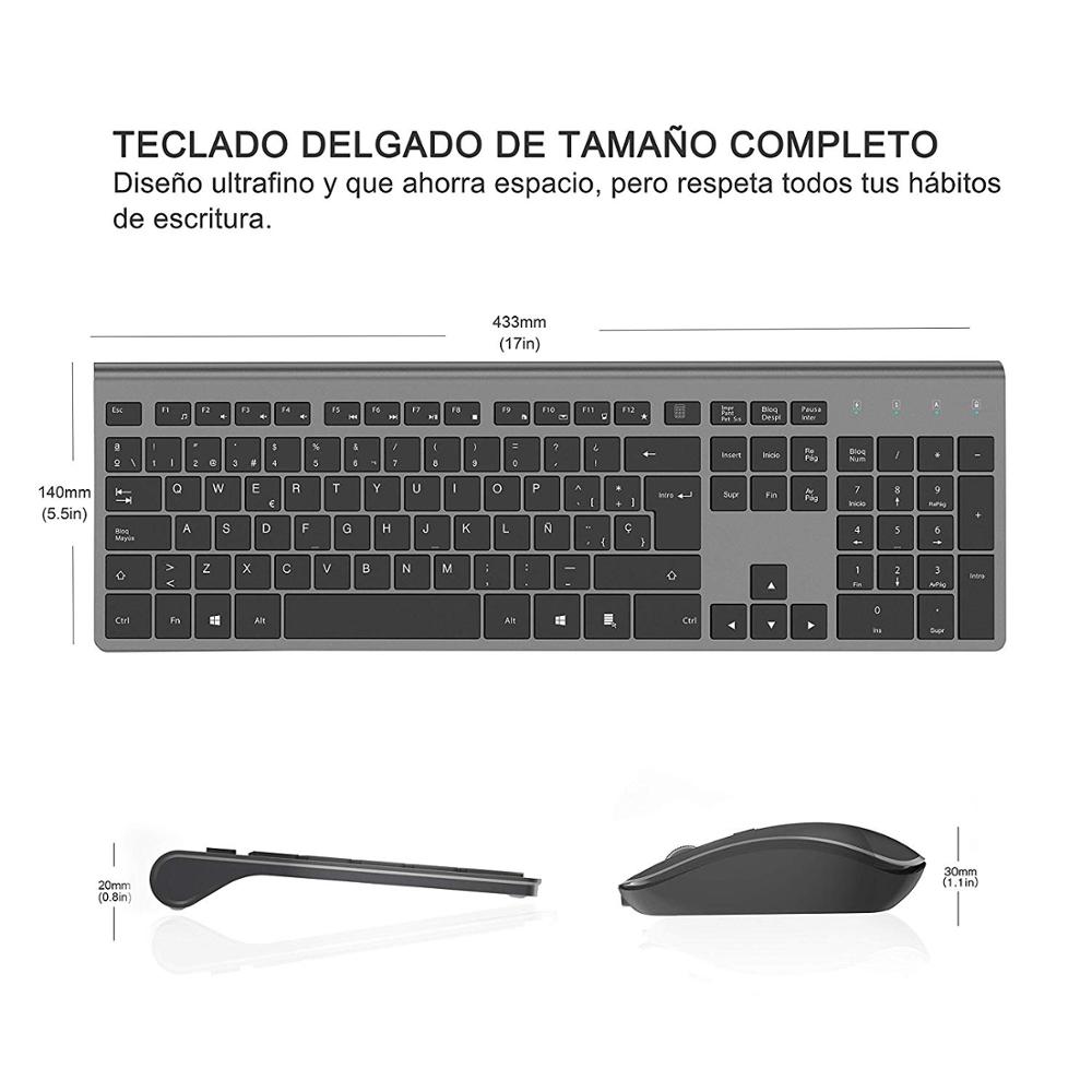 Ensemble clavier et souris san - Gaming Keyboard And Mouse Combo Wireless avis et prix