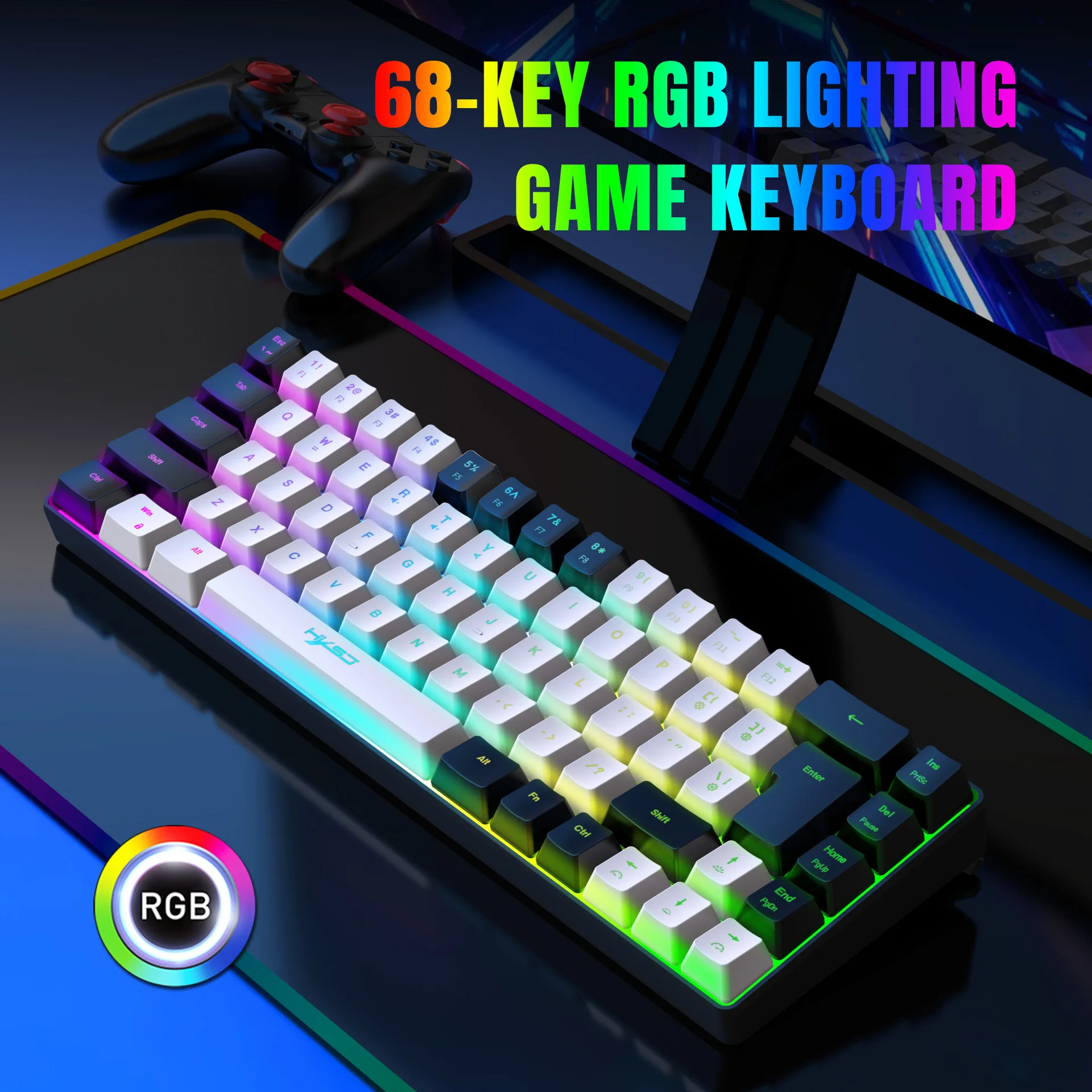 Kit Clavier et Souris Gamer Ré - Gaming Keyboard And Mouse Combo Wireless avis et prix