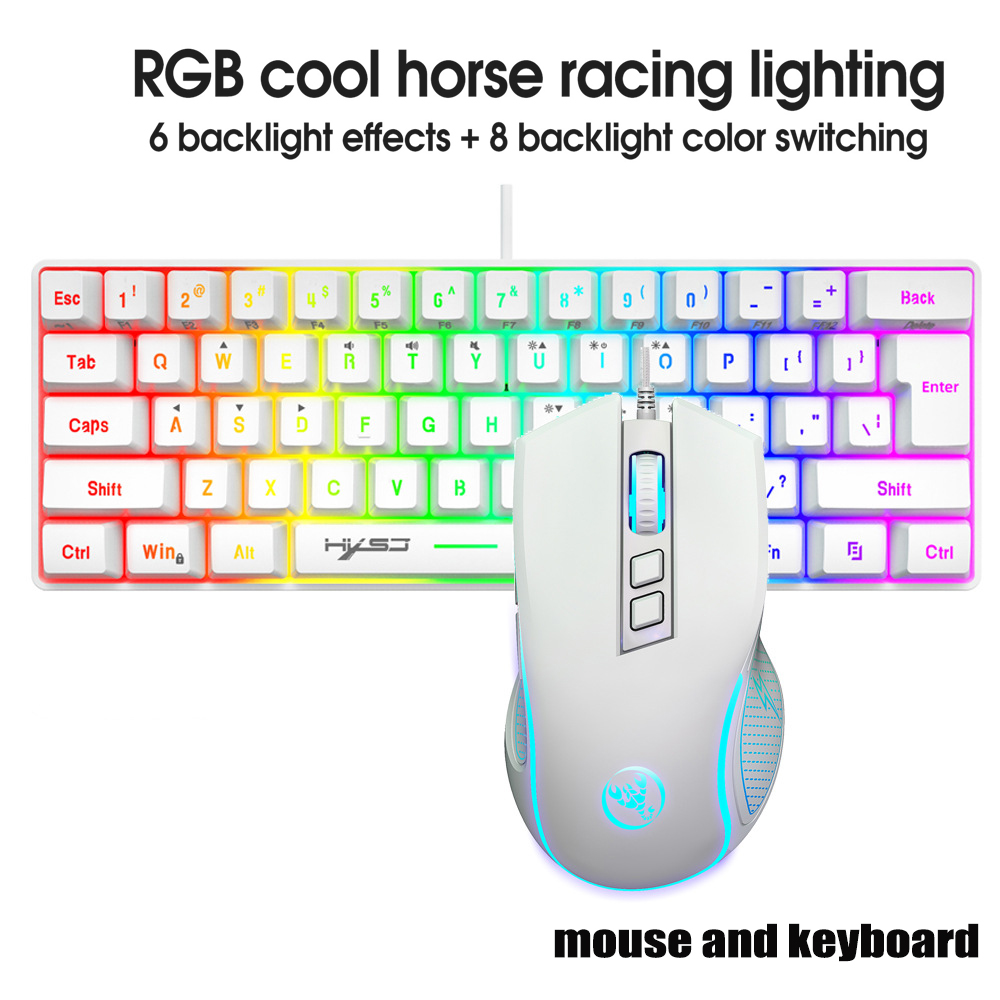 Kit Clavier et Souris Gamer 60 - Gaming Keyboard Ergonomic avis et prix