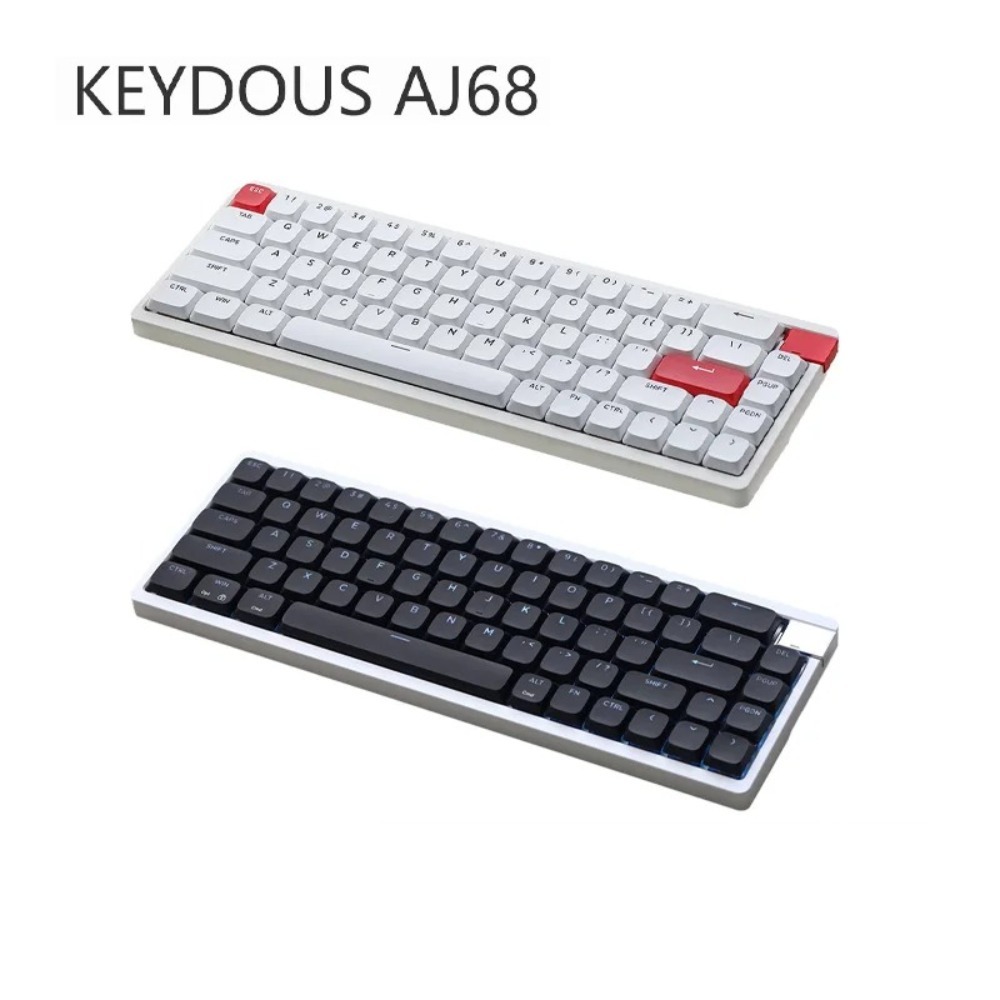 Keydous AJ68 clavier mécanique - Gaming Keyboard Hot Swappable avis et prix