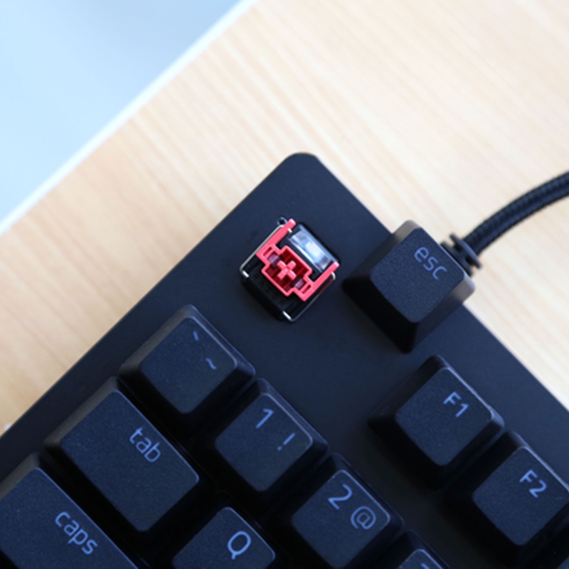 Commutateurs optiques rouges V - Gaming Keyboard Hot Swappable avis et prix