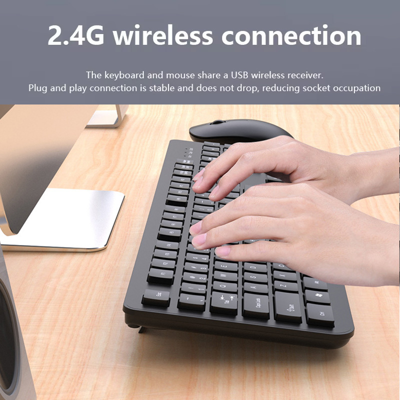 Ensemble clavier et souris san - Gaming Keyboard And Mouse Combo Wireless avis et prix