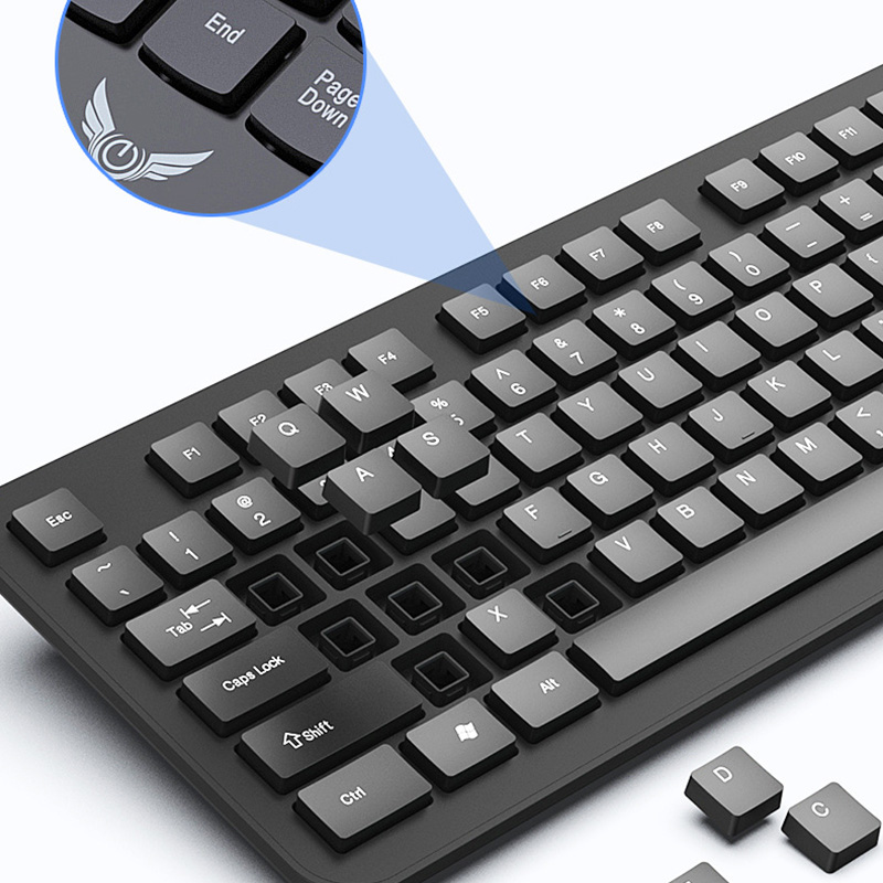 Ensemble clavier et souris san - Gaming Keyboard And Mouse Combo Wireless avis et prix