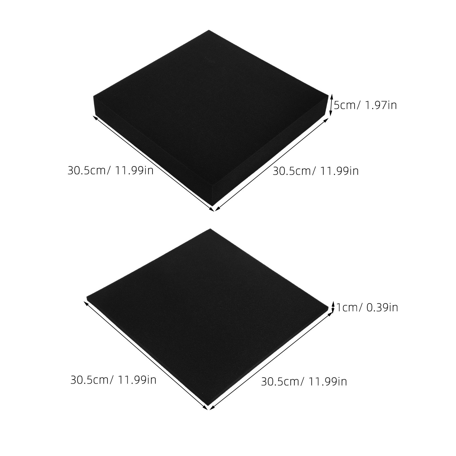 4 pièces de coussinets en mous - Polyurethane Foam Sheet avis et prix