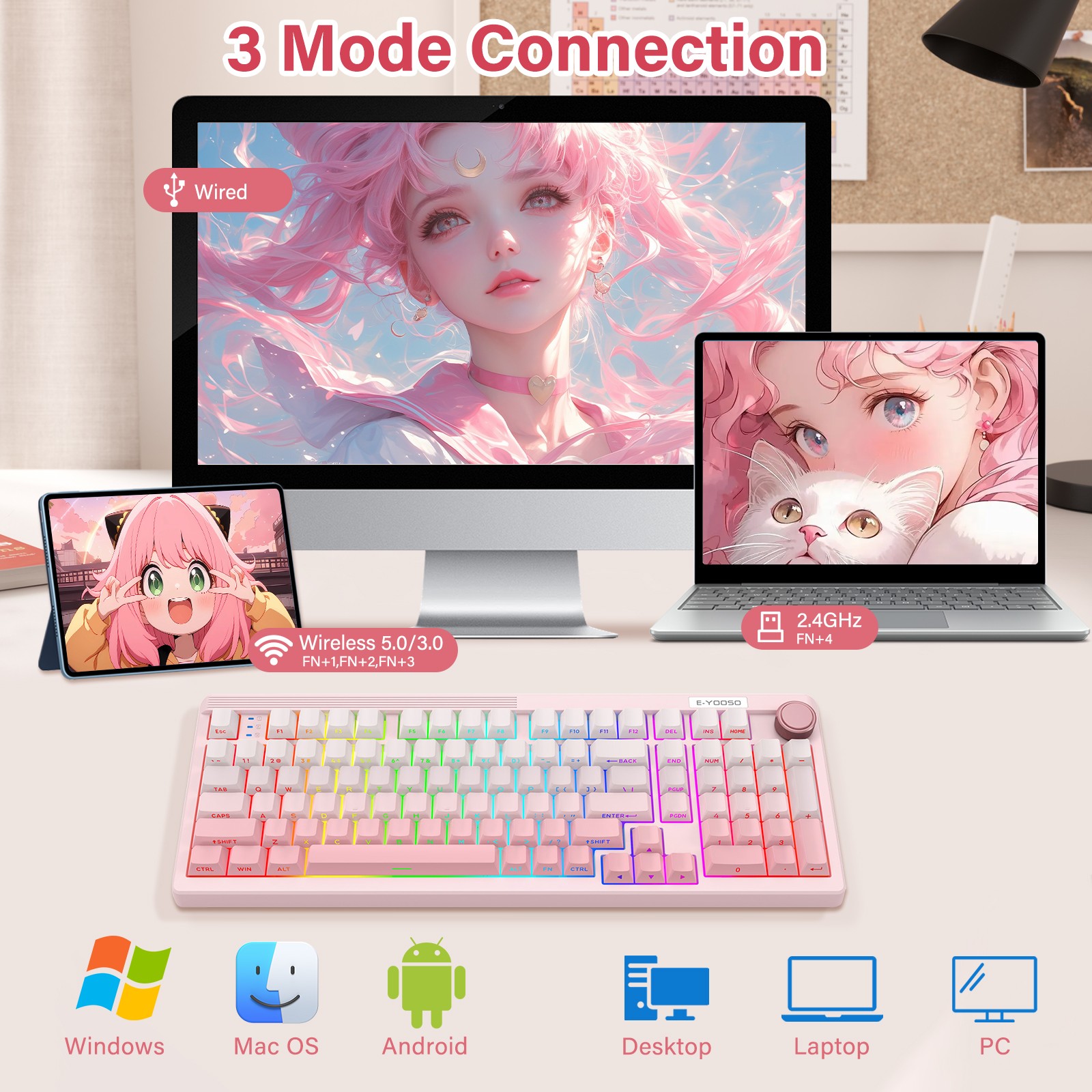 Clavier mécanique de jeu filai - Gaming Keyboard E Yooso avis et prix