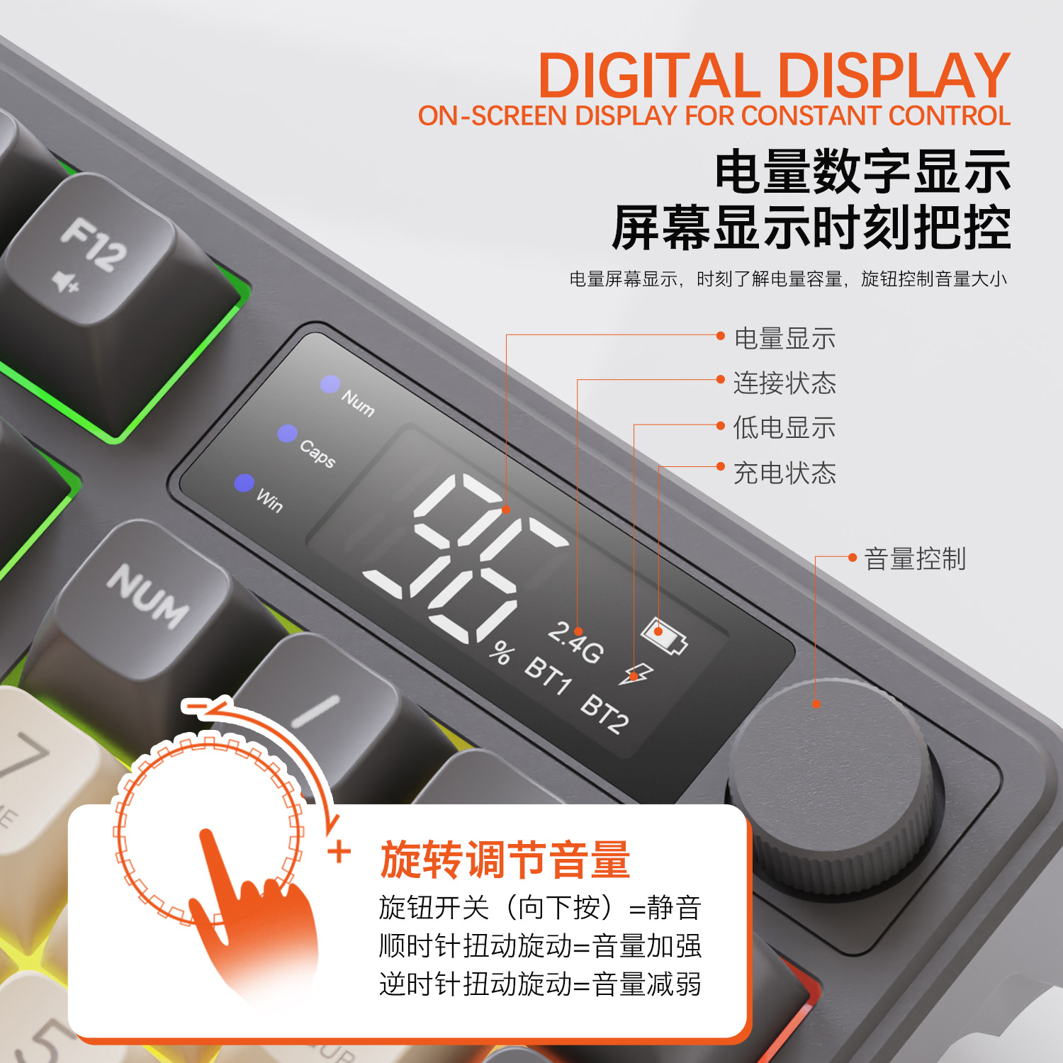 Clavier et souris de jeu sans  - Gaming Keyboard Wireless avis et prix
