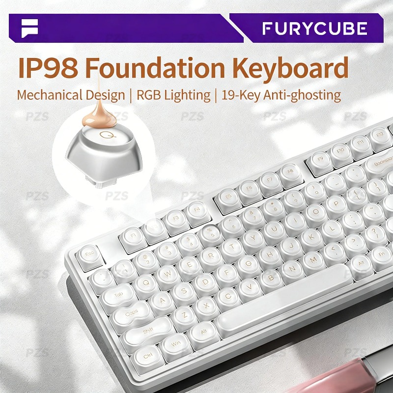 Clavier FURYCUBE IP98 filaire  - Gaming Keyboard Ip98 avis et prix