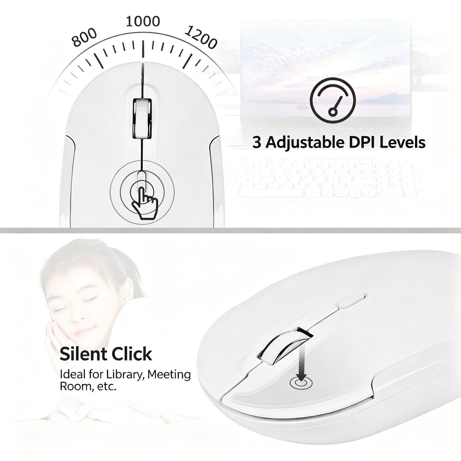 Clavier et souris sans fil 2,4 - Gaming Keyboard And Mouse Combo Wireless avis et prix