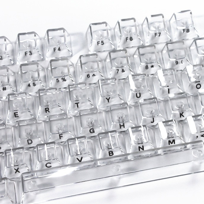 Capuchons de touches transpare - Keyboard Gaming Transparent avis et prix