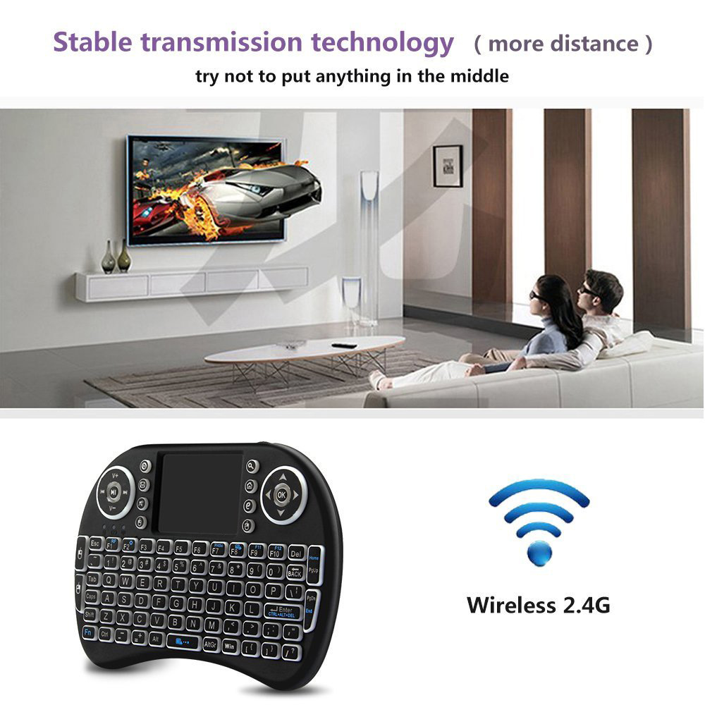 Mini clavier sans fil rétroécl - Gaming Keyboard And Mouse Combo Wireless avis et prix