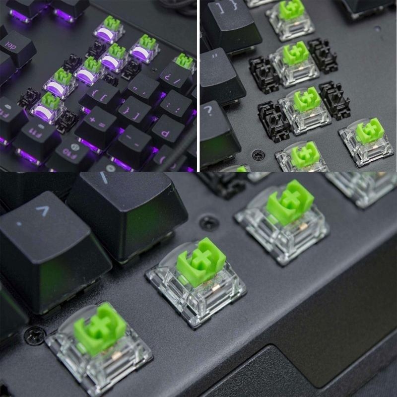 2 commutateurs verts pour clav - Gaming Keyboard Best avis et prix