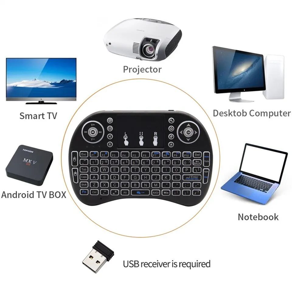 Mini clavier sans fil 2.4GHz,  - Gaming Keyboard Wireless avis et prix