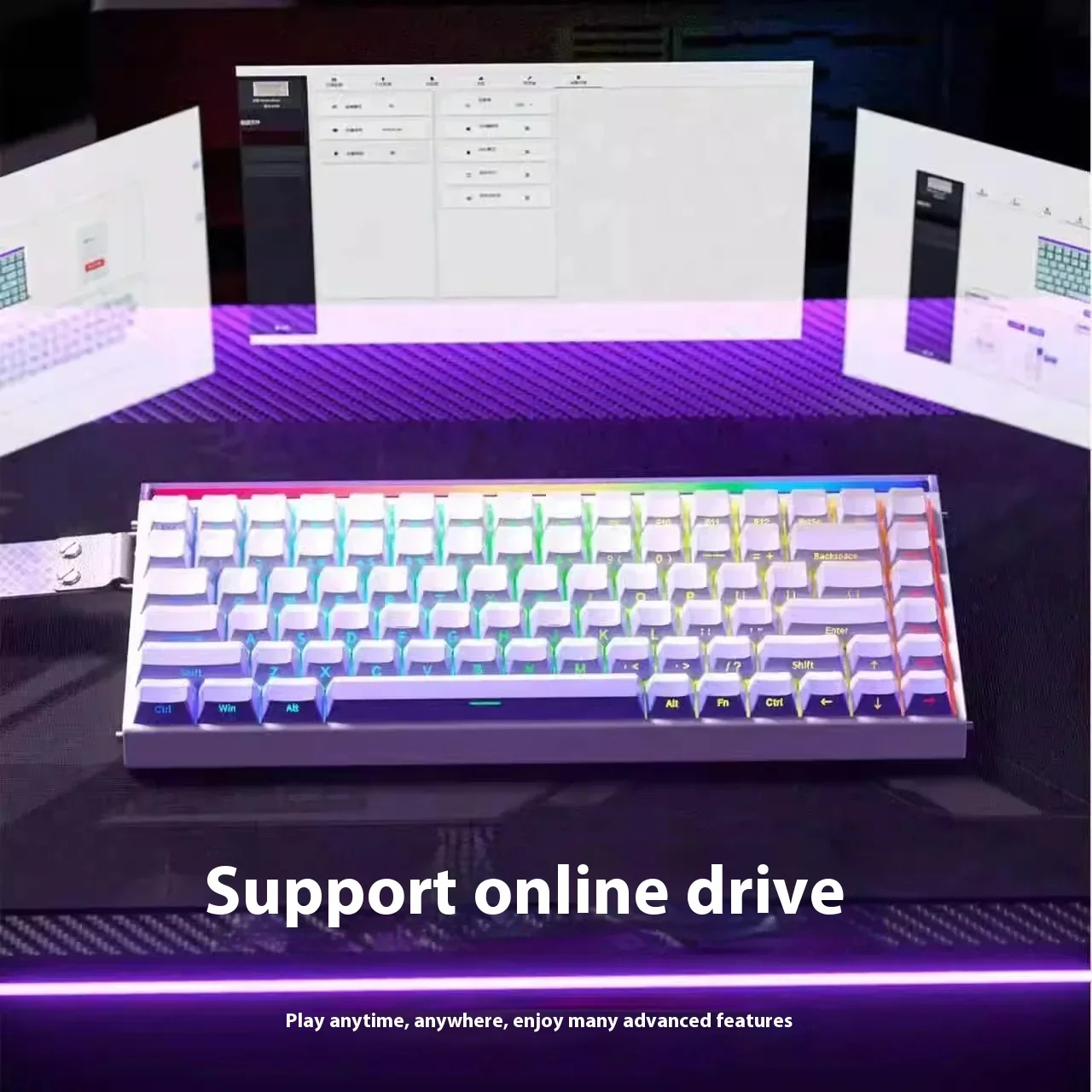 Aula Hero84 He clavier magnéti - Gaming Keyboard Hot Swappable avis et prix