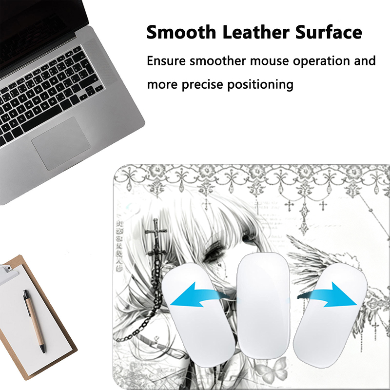 Tapis de souris en cuir noir e - Gaming Keyboard Tactile avis et prix