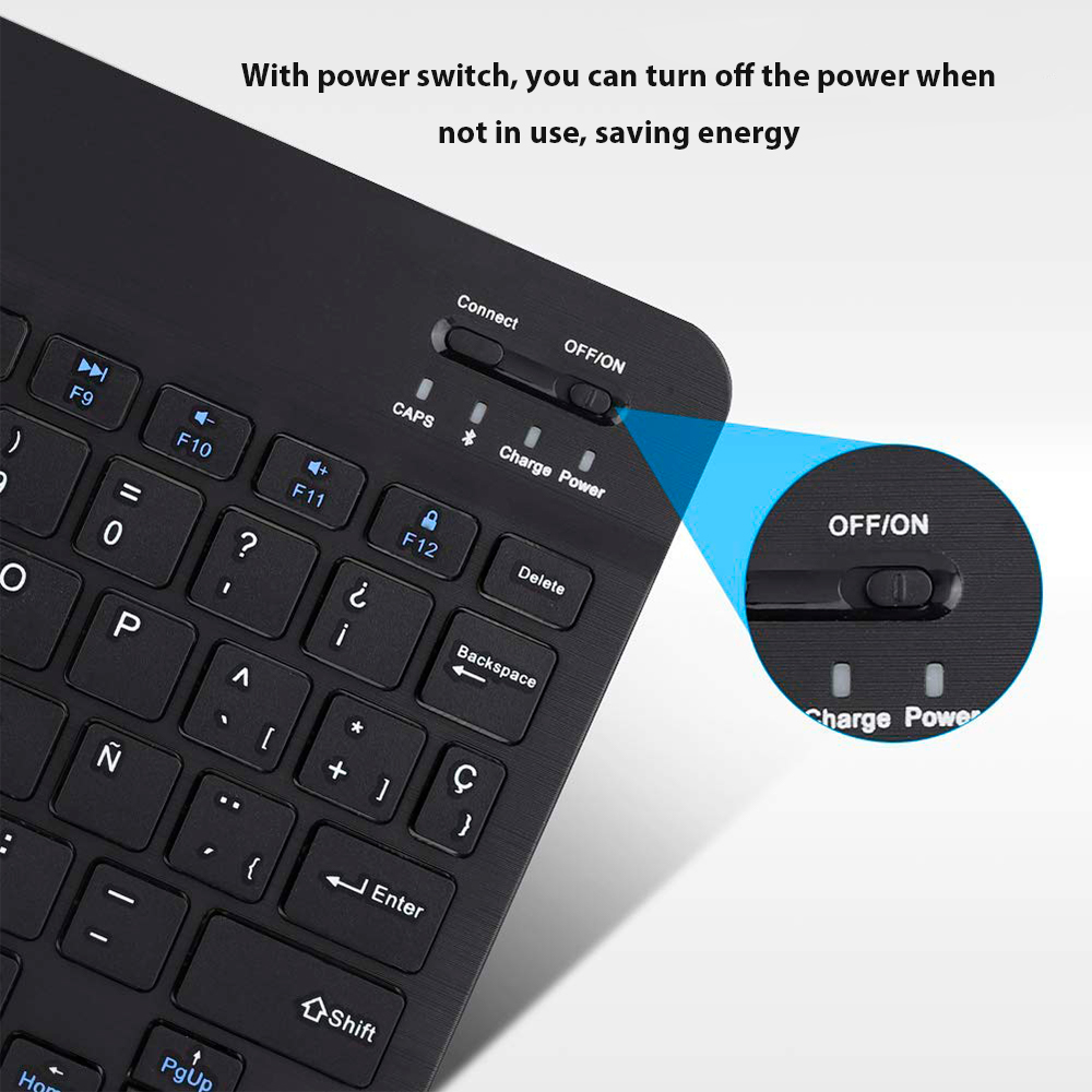 Clavier sans fil Bluetooth pou - Gaming Keyboard Wireless avis et prix