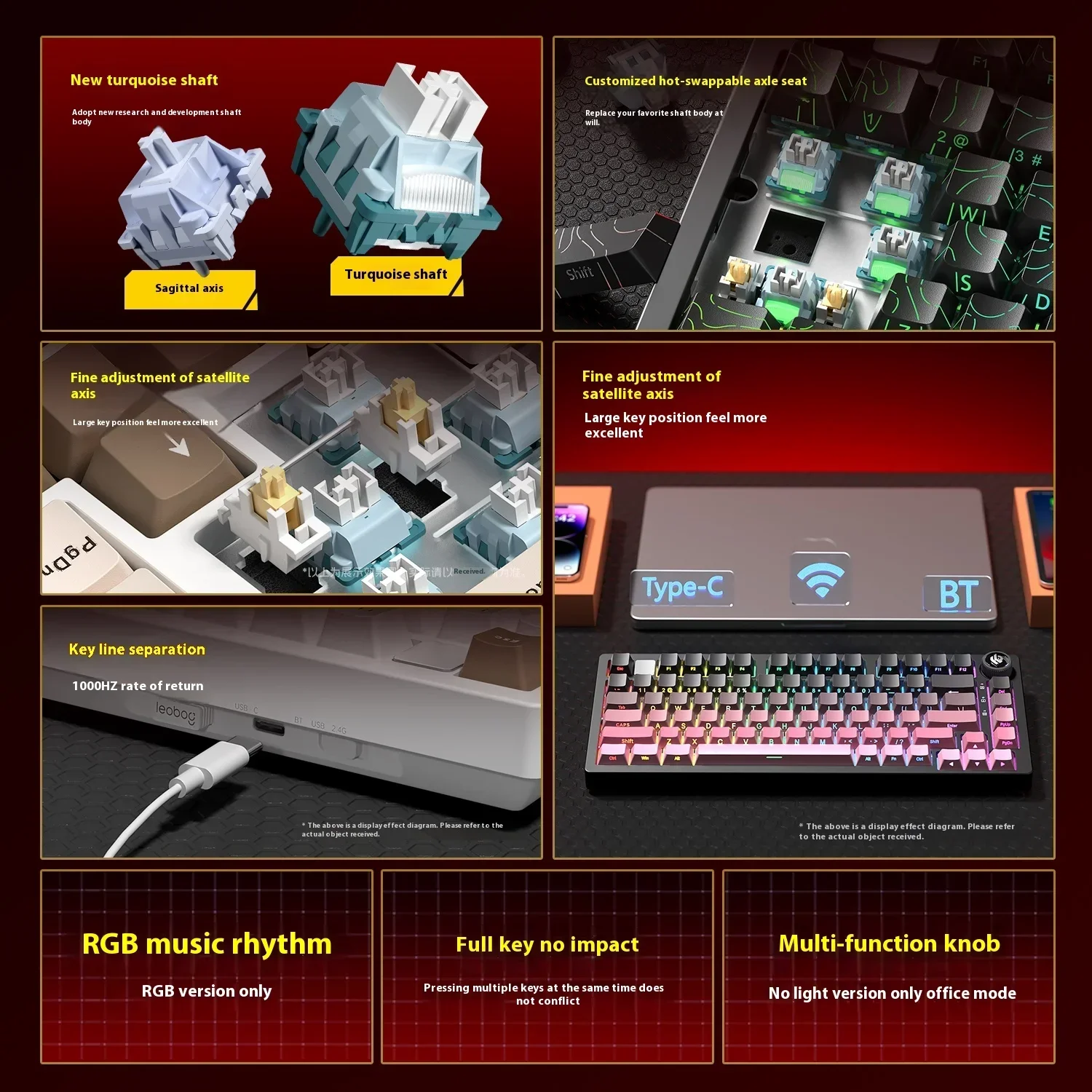 Leobog Hi75C Hi75 Hi75C Pro al - Gaming Keyboard Number Pad avis et prix