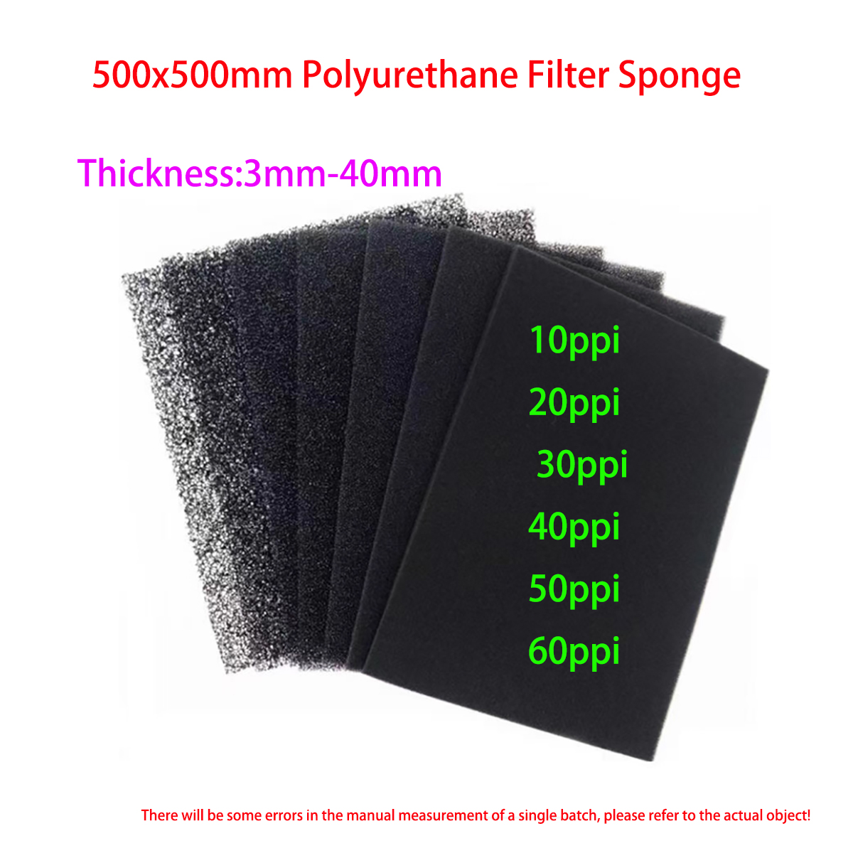 Éponge filtrante en polyurétha - Polyurethane Foam Sheet avis et prix