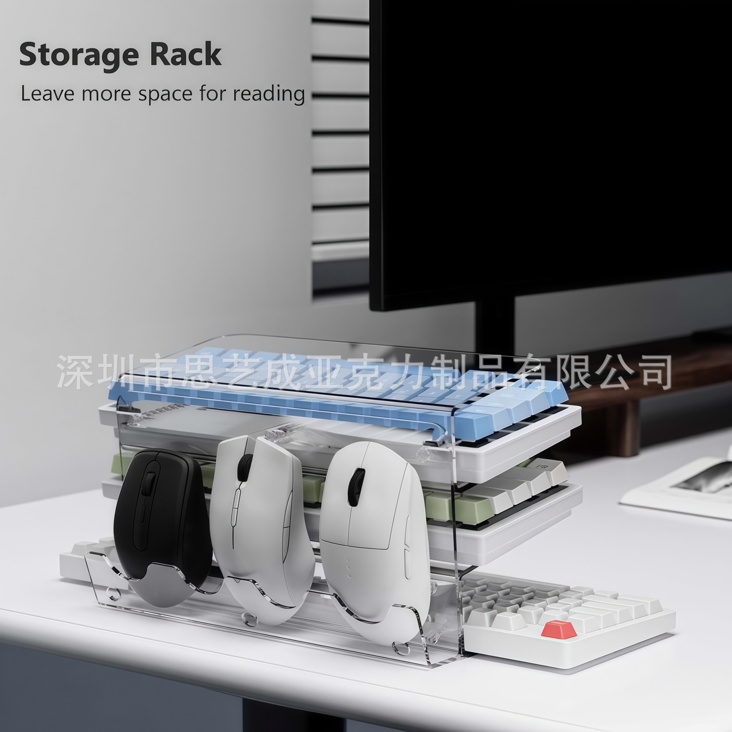 Nouveau support de clavier en  - Keyboard Gaming Transparent avis et prix